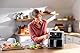 nutribullet Crisplite Vision NBA0811DG, Luftfritteuse, 8 l, digitale Steuerung 80-200 °, PFAS-frei, 8 automatische Einstellungen, Touch-Steuerung, spülmaschinenfester Korb, 2000 W, Mattschwarz