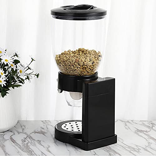 Dispensador de alimentos secos doble y botes de cereales herméticos 8