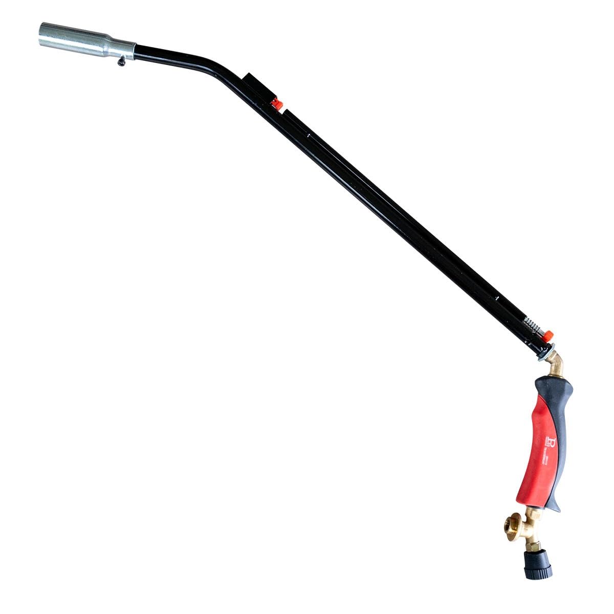 INTEC - Désherbeur Thermique Gaz 1100W Piezo + 4 Cartouches gaz Vissables Butane/Propane - Chalumeau gaz sans fil - Bruleur Mauvaises Herbes, Allumage Barbecue, Poêle à bois