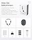 SHOKZ OpenMeet UC Knochenleitungs-Headset mit USB-C-Adapter, Open-Ear-Bluetooth-Kopfhörer mit Geräuschunterdrückung, Wireless-Ohrhörer für Arbeit, Anrufe, Meetings, Bluetooth 5.4, 15 Std. Akku