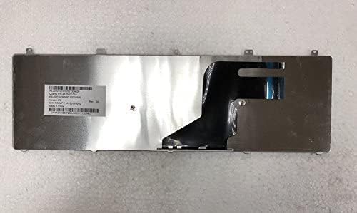 New for Asus N55 N55X N55S N55SF N55SL N75S N75SF N75SL US Silver Replacement Keyboard MP-11A13US69202