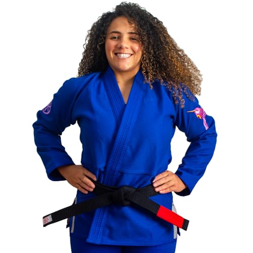 Keiko, Kimono Jiu Jitsu Colibri, Feminino, Azul, M4