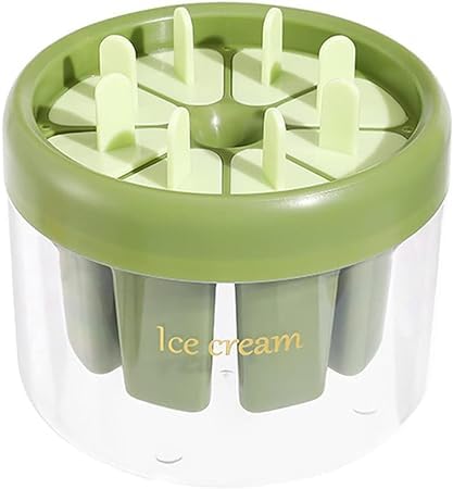 ASHTAAPAD PureMart Ice Cream Candy Molds with Sticks Easy Release Summer Party Supplies Popsicles Candy Molds (8 Candy Mold Maker)