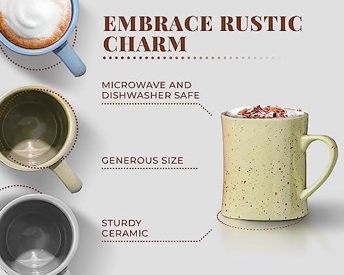 Classicoldfashionedstylemugssetof6ceramicmulticolormugsforcoffeeteaandmore15ozchipfreeceramiccountryfarmhousedecor  Urban Country Home Decor Classic old fashioned style mugs set of 6 ceramic multicolor mugs for coffee tea and more 15oz chip free ceramic countryfarmhouse decor  urban country home decor