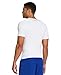 Under Armour Men's HeatGear Sonic Compression Short Sleeve Shirt, Black/White, L