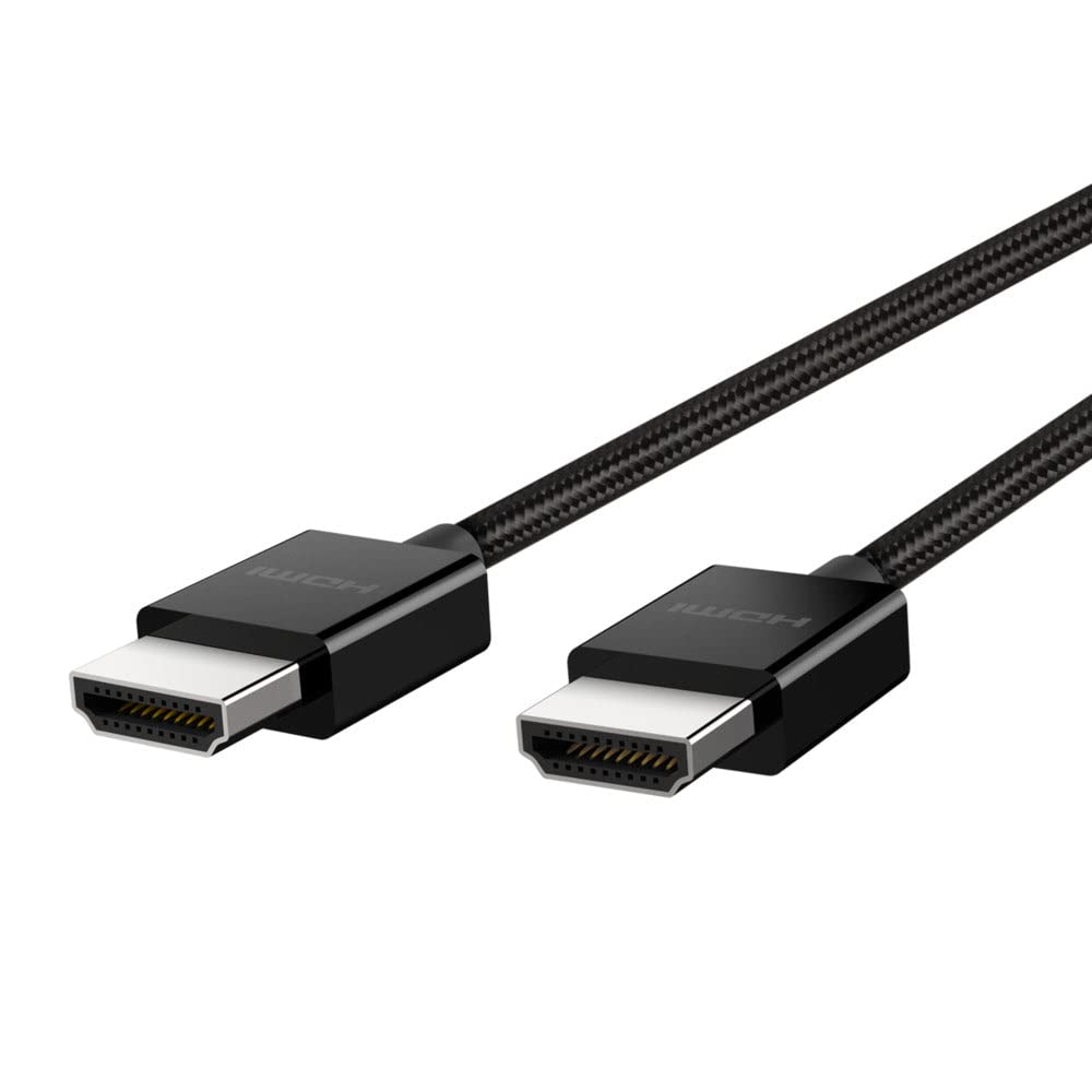 Belkin av10176bt2 m-blk 2 m Belkln ultra cavo HDMI ad alta velocità, nero - Amazon Vine