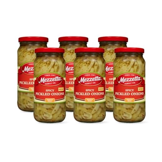Mezzetta Spicy Pickled Onions, 16 oz Jar
