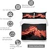 LLSZAHD Snowy Mountain Peaks King Size Duvet Cover Sets, 3D Prints Bedding Microfiber with Zipper Closure, Comfortable Easy to Machine Wash and 2 Pillowcases, for Boys and Girls #4