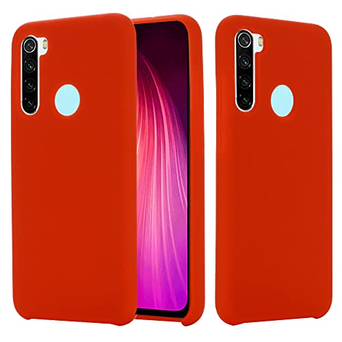 Protection Coque pour Redmi Note 8 2021 Etui Coque Souple Soft TPU Silicone Housse Case Couleur Bonbon Bracelet Design avec Anti Rayure Antichoc Protectionune Fonction pour Redmi Note 8 2021-Noir Cover