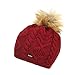 Produktbild Eisbär Damen Mirella Lux Mütze, Burgund, One Size