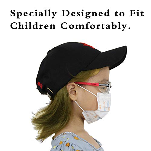 BHTOP Kids Safety Glasses Impact & Ballistic Protective Eye Wear Blue Light Block DM001-4 Clear Lens Anti-Fog Goggles In Pink For Boys&Girls&Youth&Child