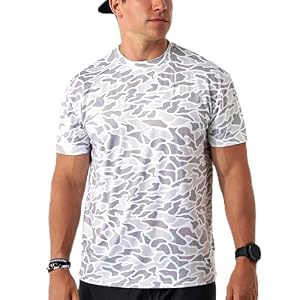 Burlebo Go to Tee – Men’s Lightweight Performance Shirt with UPF 50 Sun Protection