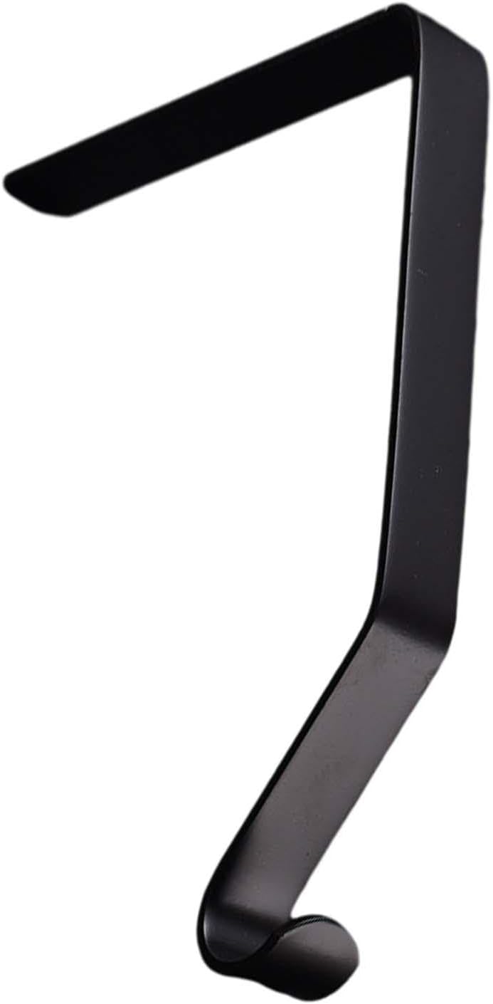 CALANDIS® Stocking Hook Hangers Mantle Fireplace Hook Decor Christmas Stocking Holder Black | 1 Piece Christmas Stocking Holder