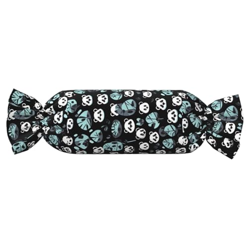 Almohada de espuma viscoelástica negra 62 cm x 25 cm