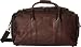 Kenneth Cole Reaction Duff Guy Colombian Leather 20" Single Compartment Top Load Travel Duffel Bag, Brown
