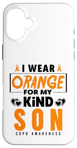 I Wear Orange For My Son COPD�E�H���A�[COPD�A�E�F�A�l�X �X�}�z�P�[�X iPhone 16 Plus �p