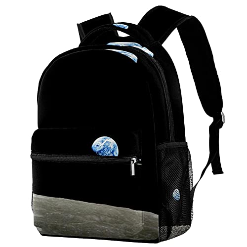 Sac à dos étudiant Planet Star multicolore avec poches pour fille et garçon