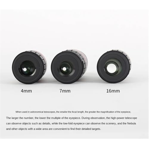 Accesorio de telescopio: ocular UWA de 4 mm y 82 grados gran angular 6