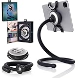 OCTA Spider Monkey - Premium 36' Modular Gooseneck Tablet Mount for iPad Pro, Air, Mini, Galaxy Tab, Surface - Adjustable Stand for Bed, Desk & Couch (for Devices up to 13')