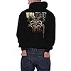 Volbeat Unisex Adult Bleeding Crown Skull Hoodie (S) (Black) #1