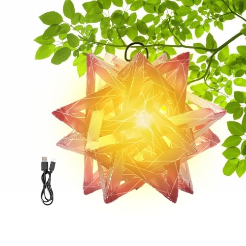 Lampe en forme d'étoile pour camping étanche contre l'obscurité