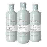 Baylis & Harding Kindness + Plant Hyaluronic Acid, Pear & Orange Blossom Fragrance, 500 ml Cleanse & Hydrate Body Wash (Pack of 3) - Vegan Friendly