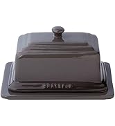 Chasseur La Cuisson Ceramic Butter/Margarine Tray, Caviar