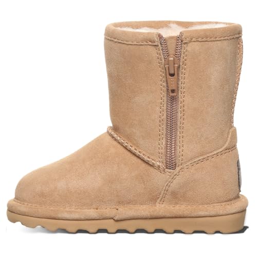 BEARPAW Elle Toddler Multiple Colors | Toddler's Boot Classic Suede with Zipper | Kid's Slip On Boot | Comfortable Winter Boot2