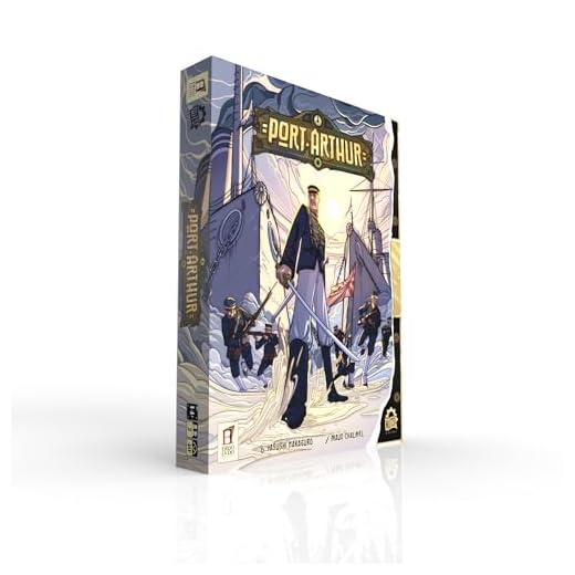 Asmodee - Port Arthur, Gioco da Tavolo di Strategia per 2 Giocatori, 14+ Anni, Edizione in Italiano