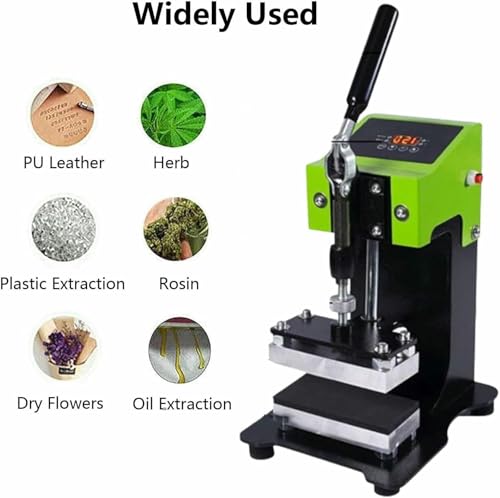 Presse à colophane manuelle, presse à chaud portable pour extraction d'huile de colophane haute pression, idéale pour un usage domestique