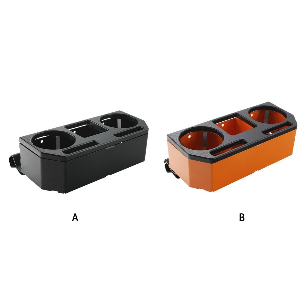 Ailan Console Porte-gobelet Universelle et Durable, Compatible avec,Orange
