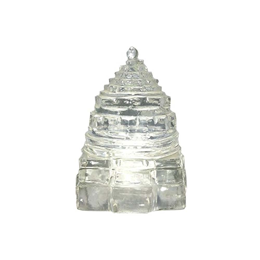 Shri Yantram Sphatik en cristal pour purifier l'énergie de votre bureau de télétravail