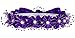 AMJ Dresses Inc Girls One Size Purple Flower Girl Hair Wreath