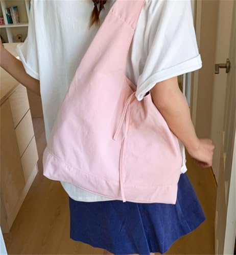 Slouchy Nylon Tote Bag Women Trendy Crossbody Purse Bow Tie Underarm Shoulder Hobo Bags Satchel College Travel Handbag3