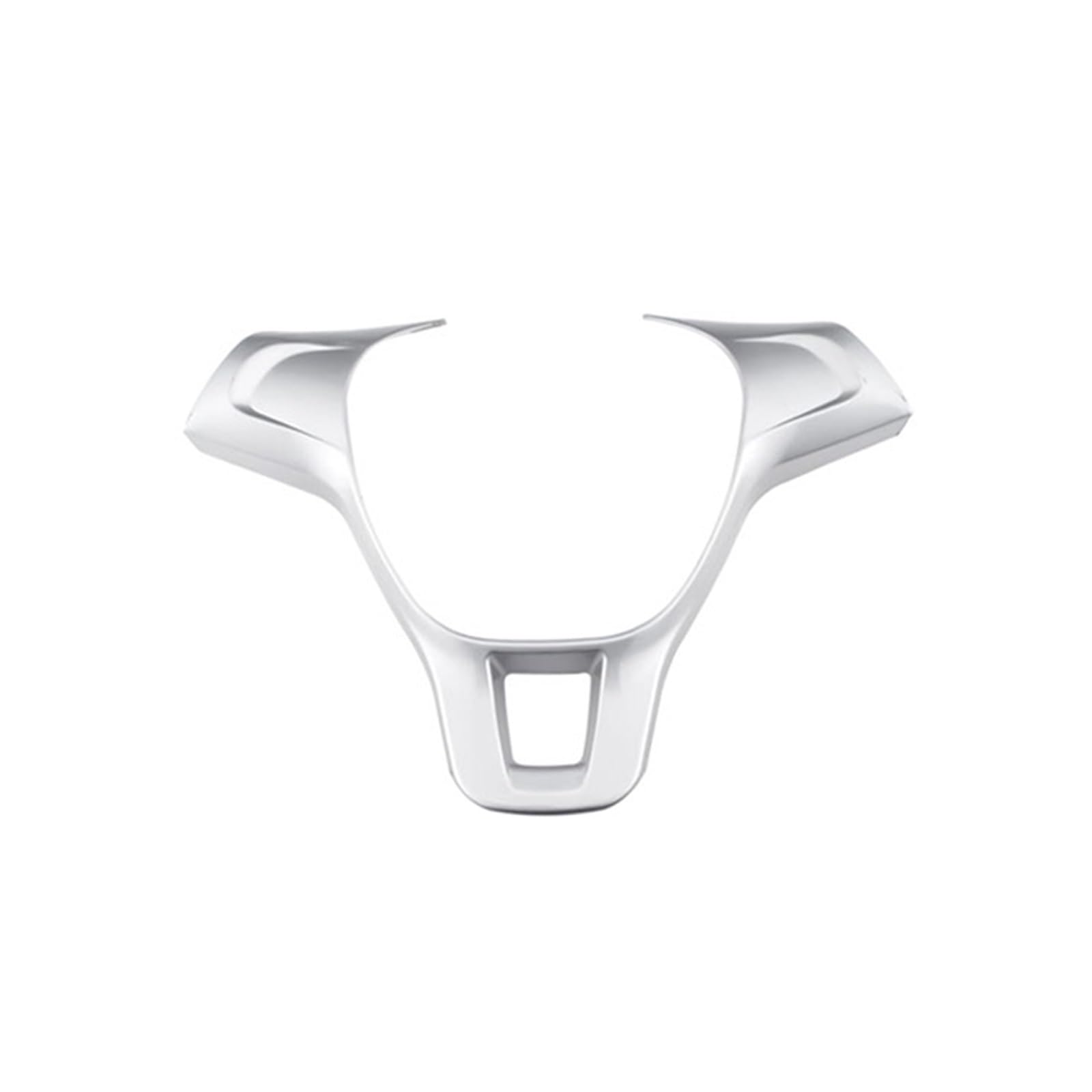 Interior Trim for VW for Golf 7 for GTI MK7 for Polo 2014 2015 for Jetta MK6 2015 2016 Car Interior Steering Wheel Cover Trim Sticker Cover Trim Sticker(Silver)
