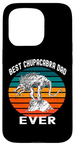 Best Chupacabra Dad Ever�A�Ԃ��ڂ̉�̂��郁�L�V�J���N���v�e�B�b�h �X�}�z�P�[�X iPhone 15 Pro �p