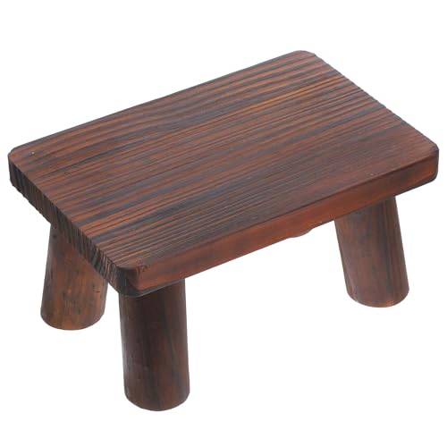 Tabouret marchepied bois pin antidérapant évite les chutes - 2