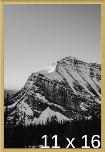 Frame It Easy 11 x 16 Gloss Gold Metal Frame (Ashford)