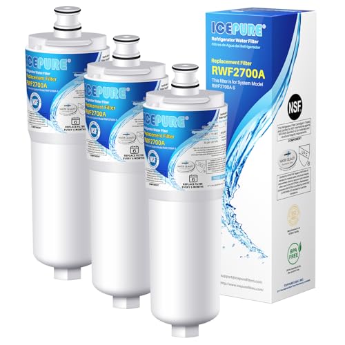 Image of ICEPURE CS-52 Replacement for Bosch 640565 Refrigerator Water Filter, Whirlpool WHKF-R-PLUS, EVOLFLTR10, Cuno CS-52, CS-51, CS-450, CS-451, CS-452, CS-512, 5553629, 5586605, W1085590, 3PACK