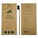 Gaia Guy Soft Natural Bristle Bamboo Toothbrush (NO Nylon - Horse Hair ONLY) - Totally Compostable & Biodegradable Soft Horsehair Bristle and Bamboo Toothbrushes - Zero Waste & Plastic-Free