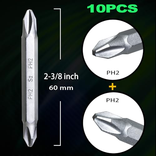 10-Pack Double End Screwdriver Bits - image 2