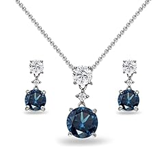Simulated London-Blue-Topaz