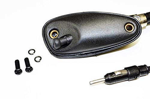 AntennaMastsRus - Retractable AM-FM Manual Antenna is Compatible with Honda Civic (1992-2000), Geo Prizm, Storm (1990-1997) - Left Side