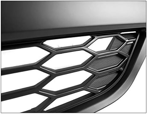 Front Bumper Upper Hood Grille Grill Insert Matte Black Compatible with 2012-2014 Toyota Camry SE/XSE