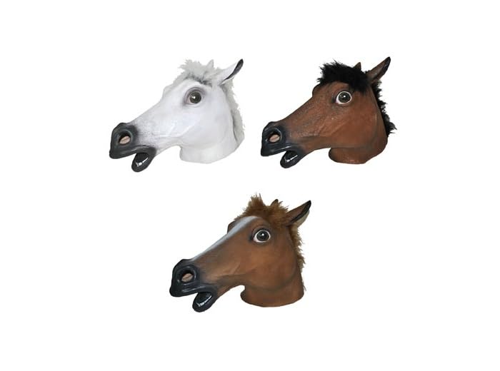 LP Divertissements Masque Latex tête de Cheval