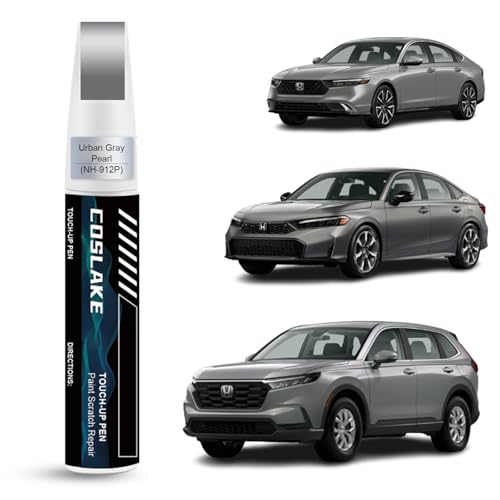 COSLAKE Car Touch Up Paint(Urban Gray Pearl(NH-912P)) for Honda