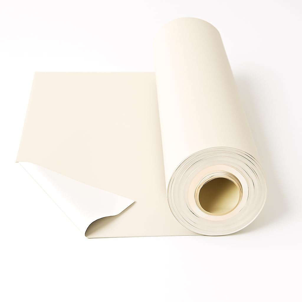 Blackout Curtain Lining 54” (3 Metre - Ivory) Blackout Blind 3 Pass Nightshade Super Soft Luxury Thermal Blackout Fabric | FT Fashion Track