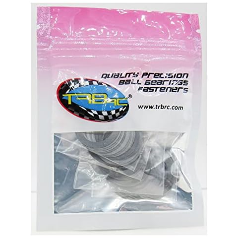 TRB RC M15x21mm Dia. Steel Shim Pack 10ea 0.1, 0.2, 0.3, 0.5mm Width Cover