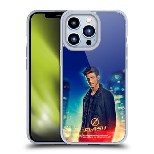 Head Case Designs Officially Licensed The Flash TV Series Barry Allen Character Art Gel Case [Military Grade Protection] Compatible with Apple iPhone 13 Pro and Compatible with MagSafe