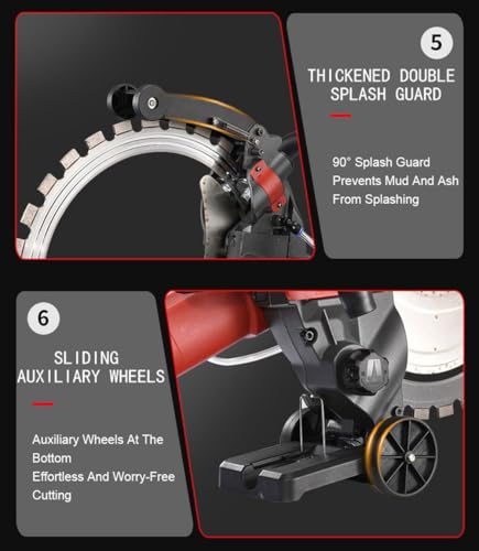 UYCVT 8800W Electric Concrete Saw